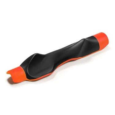 Imagem de Corretor de mão de treinador de aderência de golfe ajustável auxílio de aderência de taco de golfe para iniciantes, ferramenta de treinamento de swing de prática para golfistas de mão direita e