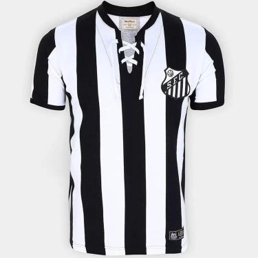 Imagem de Camisa Santos Retrô 1913 Corda Masculina-Masculino