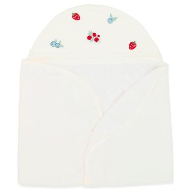 Imagem de Toalha Com Capuz Bebê Menina Moranguinhos Mini & Co-Feminino