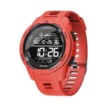 Imagem de Relógio Esportivo Digital LED SMAEL 8105 À Prova d'Água 50m Para Homen