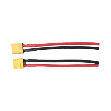 Imagem de Cabo De Extensão De Silicone 12/10AWG XT90 Macho-Fêmea Para Conector D