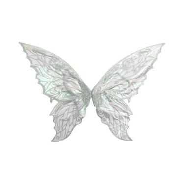 Imagem de Fantasias De Anjo Fada Com Asas De Borboleta Para Mulheres, Meninas E 