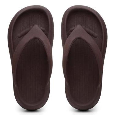 Imagem de Chinelo de Dedo Feminino Nuvem Solado Confortável Cloud Leve Tendência