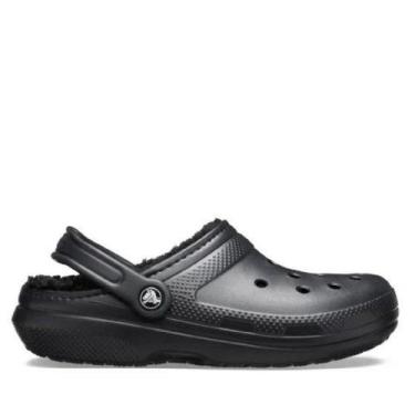 Imagem de Sandália Crocs Classic Lined, Preto, 38