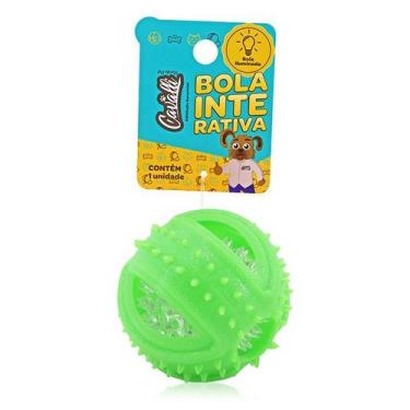 Imagem de Brinquedo p/ Pet Bola Interativa (Verde) - Cavalli