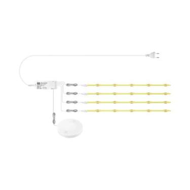 Imagem de Luz LED COB Com Sensor De Movimento E Interruptor Touch Para Armários,