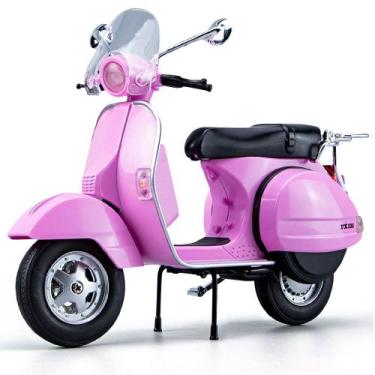 Imagem de Brinquedo de motocicleta elétrica Westbury escala 1:10 rosa com luzes