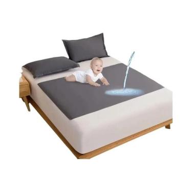 Imagem de Capa De Colchão Impermeável De TPU Para Casais, Protetor De Urina Para