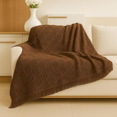 Imagem de Manta para Sofa 2 ou 3 Lugares Retrátil King 2,30x1,70m Algodão com Fr