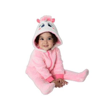 Imagem de Macacão Manga Longa Soft Bebê Menina Unicórnio Encantado - Puket, 9 A 