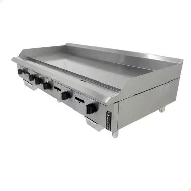 Imagem de Chapa Manual De Mesa Venâncio Prime Inox 150 Cm A Gás Glp
