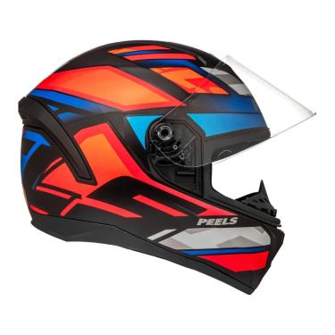 Imagem de Capacete Spike Ii Mx2 Preto C/ Vermelho Fosco ~ Peels