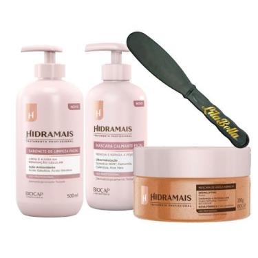 Imagem de Máscara Calmante Facial +Argila Vermelha+Sabonete Hidramais