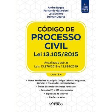 Imagem de Livro - Código de Processo Civil - 4ª Ed - 2020