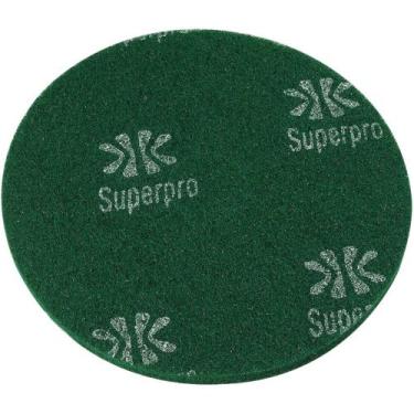 Imagem de Disco limpador 410 mm verde para enceradeira Super pro - 9851 - Bettan