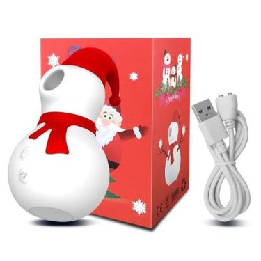 Imagem de Vibrador Sugador Clitoriano Boneco de Neve - OEM