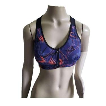 Imagem de Top Sol Matrix Fem - SOL SPORTS, Azul, Lja, G