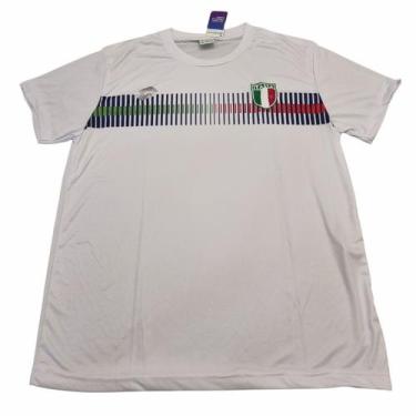Imagem de Camisa Masculina Itália Lotto Proteção Solar Uv 40+ Branco, Branco, P