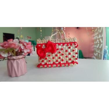 Imagem de Bolsa praia infantil - laços mari