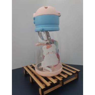 Imagem de Garrafa Infantil 630ml - XX, VERDE/ROSA PINK