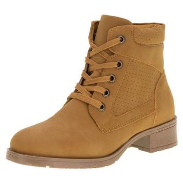 Imagem de Bota infantil feminina mooncity - 76026, Caramelo, 28
