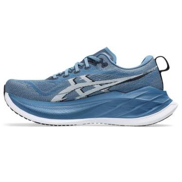 Imagem de Tênis ASICS Superblast 2 - Unissex - Azul/Branco, 35
