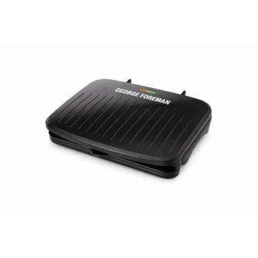 Imagem de George Foreman Family Size Ate 5 Porções 127V Antiaderente, Preto, 110