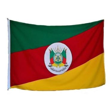 Imagem de Bandeira do Rio Grande do Sul poliéster 3 Panos Bandeira do Rio Grande