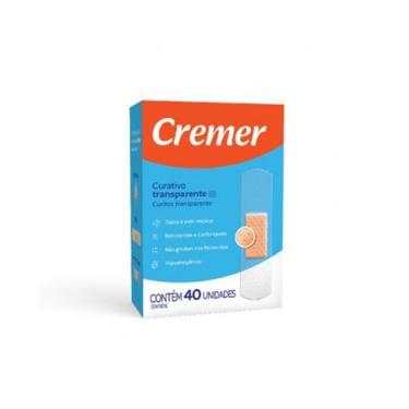Imagem de Curativo Transparente Com 40un Cremer
