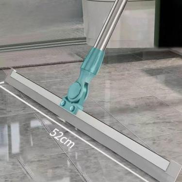 Imagem de Mini Rodo De Piso Esfregão Multifuncional De Silicone Para Limpeza De 
