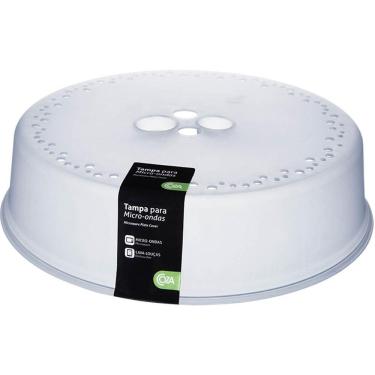 Imagem de Tampa Para Microondas Protetor Comida Coza Abertura Cúpula