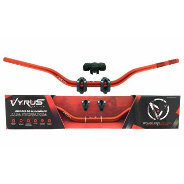 Imagem de Guidão Vyrus Alto Fat Bar 28mm Com Protetor Espuma