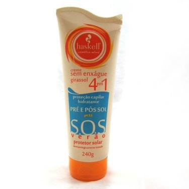 Imagem de Leave In 4 em 1 Pré e Pós Sol Sos Verão 240g Haskell