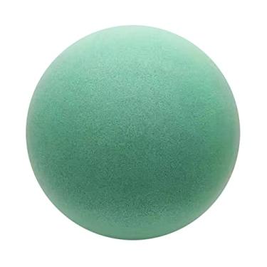 Imagem de Basquete silencioso, bola de espuma de alta densidade não revestida, macia, flexível, leve e fácil de segurar, bola silenciosa para várias atividades internas,Green,NO 7