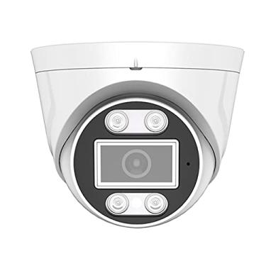 Imagem de EXVIST Câmera RTMP de luz dupla de 5 MP, câmera HD compacta PoE Dome IP, compatível com Hikvision, 2,8 mm, áudio integrado, RTMP para YouTube, Facebook etc.