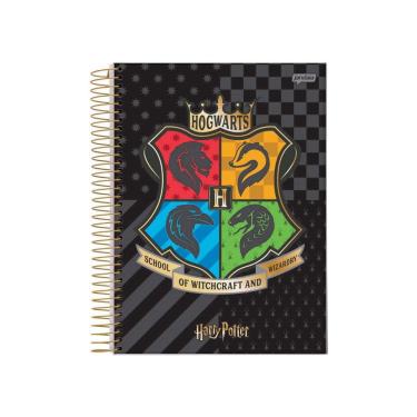 Imagem de Caderno Colegial Espiral cd - Harry Potter - 1 matérias 80 folhas - Jandaia