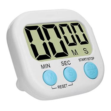 Imagem de Timer Digital Temporizador Cronômetro Cozinha Relógio Imã, Cores Surtidas
