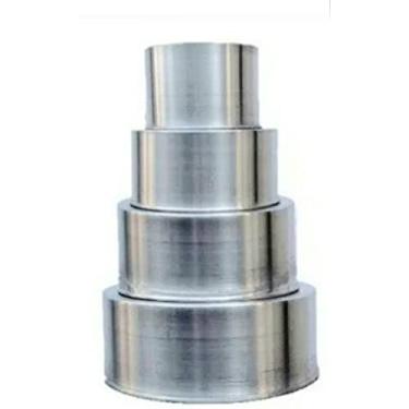 Imagem de Conjunto De Formas Redondas 4 Peças (10,15,20,25cm) 10cm Altura