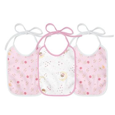 Imagem de Papi Textil Babador Felpudo Papi Estampado 25Cm X 19Cm Contem 03 Un