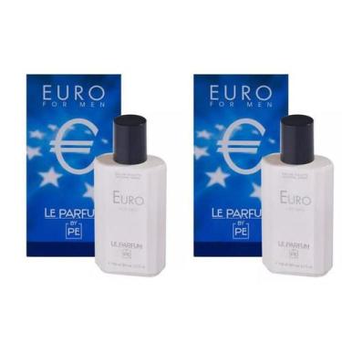 Imagem de Kit 2 Perfume Paris Elysees Euro For Men Le Parfum 100ml Mas