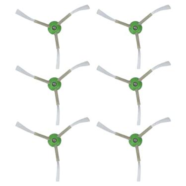 Imagem de Peças Triangulares de Escovas Laterais I7 E5 E6 Substituição para Acessórios 6pcs 3 Escovas de Braço