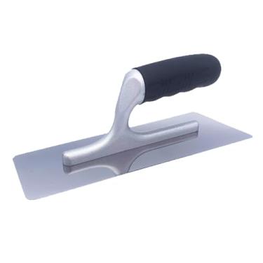 Imagem de WeiLaiKeQi Espátula de acabamento, gesso, cimento, massa, raspador, estuque, decoração de parede, cabo macio, cimento, reboco, espátula de alvenaria, Cabo de borracha de 24cm