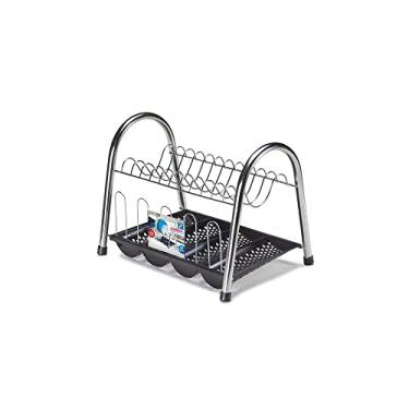 Imagem de Escorredor Duplo Com Bandeja / Porta Talheres