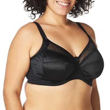 Imagem de GODDESS Sutiã feminino plus size Keira com aro, Preto, 36H
