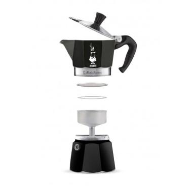 Imagem de Cafeteira Moka Espresso 3 Xícaras 130ml Bialetti Preta