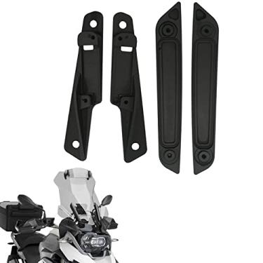 Imagem de Suporte de reforço de para-brisa de motocicleta suporte de defletores de vento para BMW R1200GS LC 2013-2018 R 1200 GS Adventure 2018-2020 R1250GS/ADV
