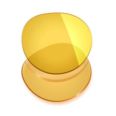 Imagem de Mryok Lentes de substituição UV400 para Ray-Ban RB2180F 51 mm - Amarelo HD