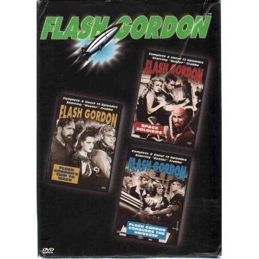 Imagem de Flash Gordon: Box Set (Space Soldiers/Flash Gordon's Trip To Mars/Flash Gordon Conquers The Universe) (3DVD)