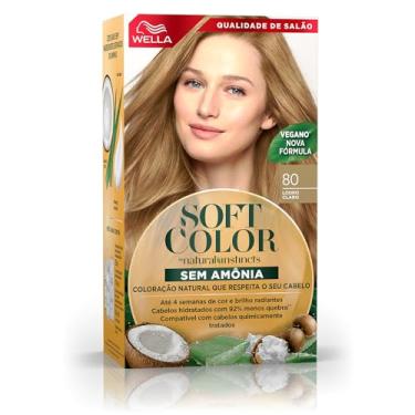 Imagem de Soft Color Tinta De Cabelo Louro Claro 80 Louro Claro 80