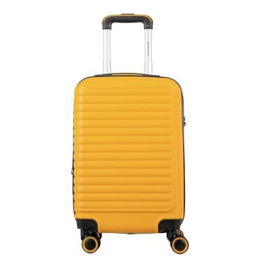 Imagem de Mala De Viagem Bordo Racer Cadeado TSA Rodas 360° Sestini (Amarelo)